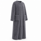 Wärmora Damen-Decken-Kleid mit doppelter Fleece-Fütterung
