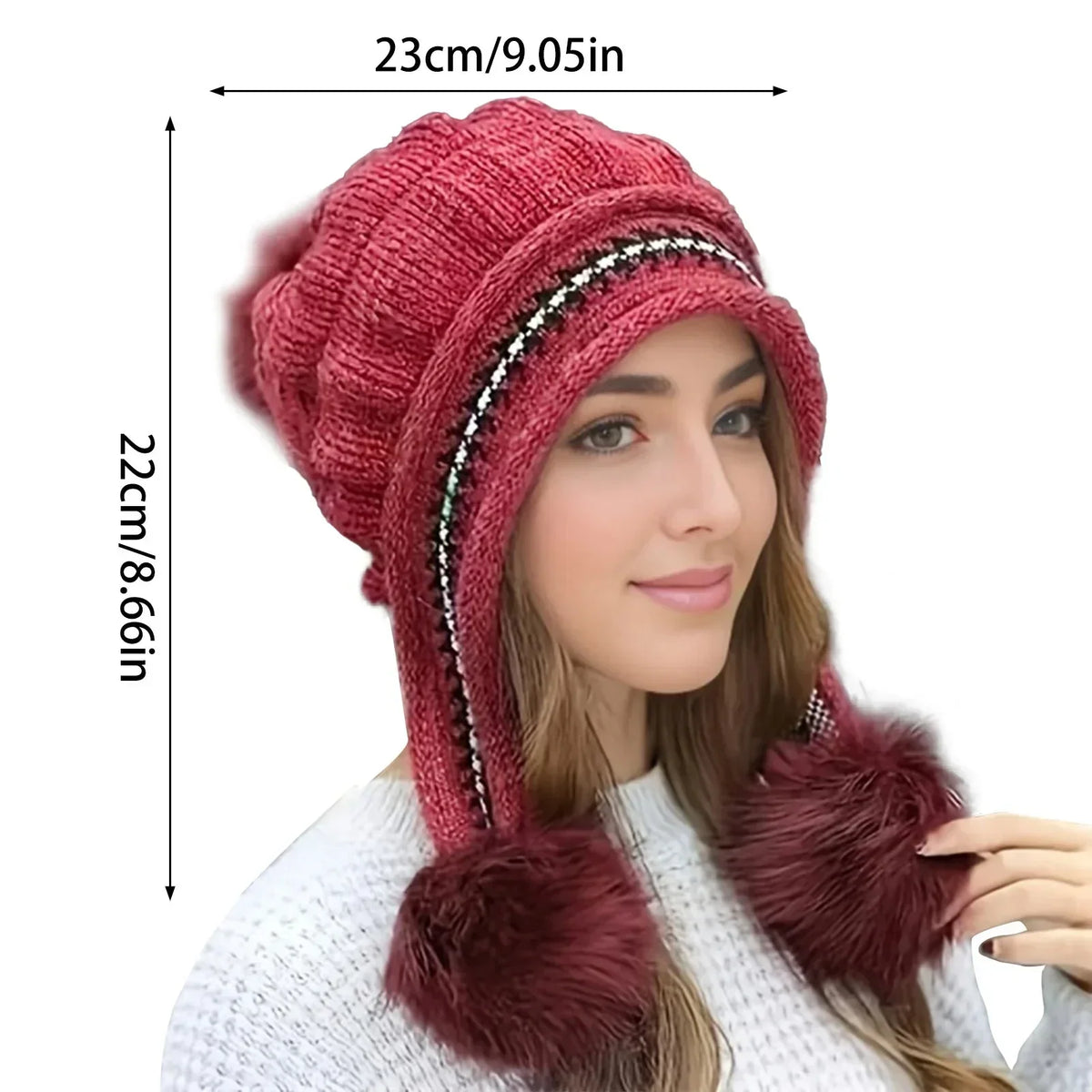 Wärmella Damen-Beanie als warme Kopfbedeckung für kalte Tage