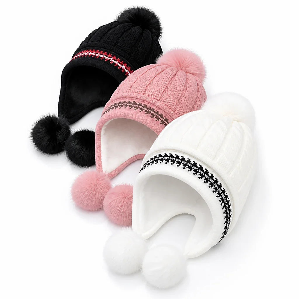 Weiche Beanie mit Fleece-Futter für angenehmen Tragekomfort
