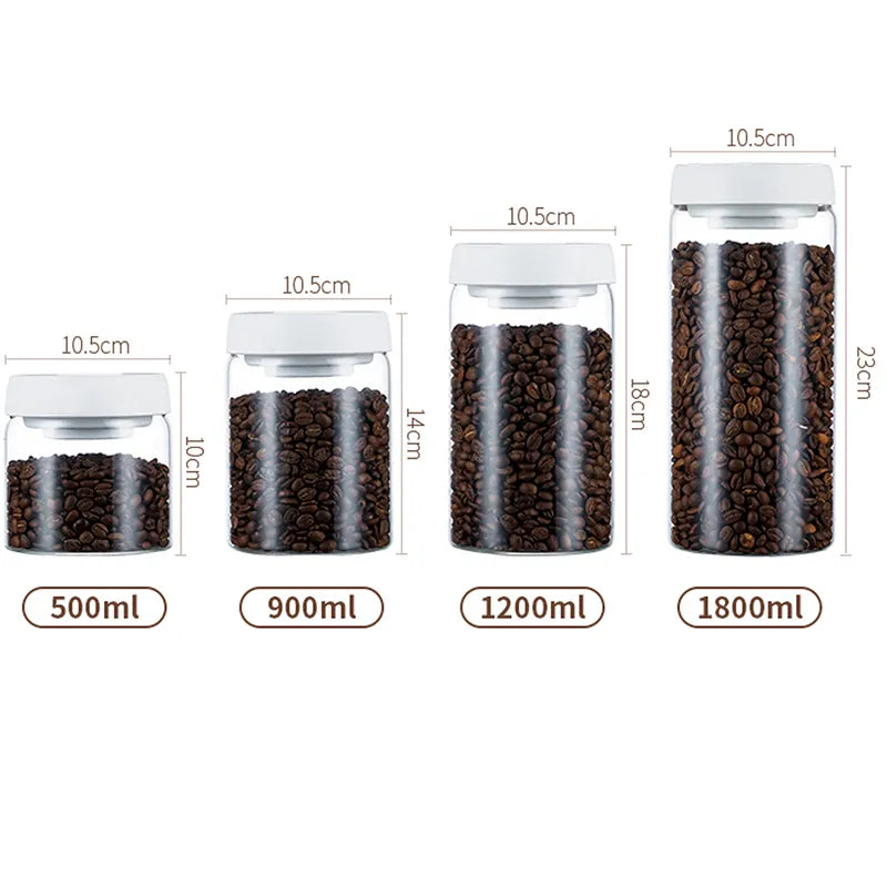 Frischeverschluss des Bohnenklar Behälters für Kaffeebohnen