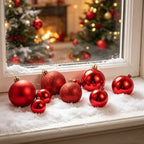Festlicher Baumschmuck zur Dekoration eines Weihnachtsbaums