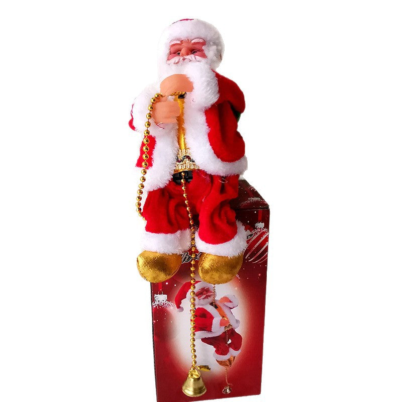 Dekorative Weihnachtsmann-Figur für die Adventszeit