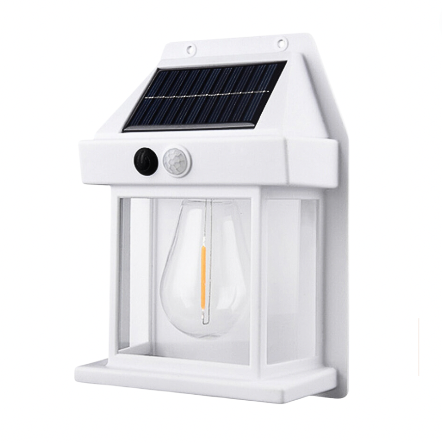 Solarbetriebene Außenbewegungsmelderlampe