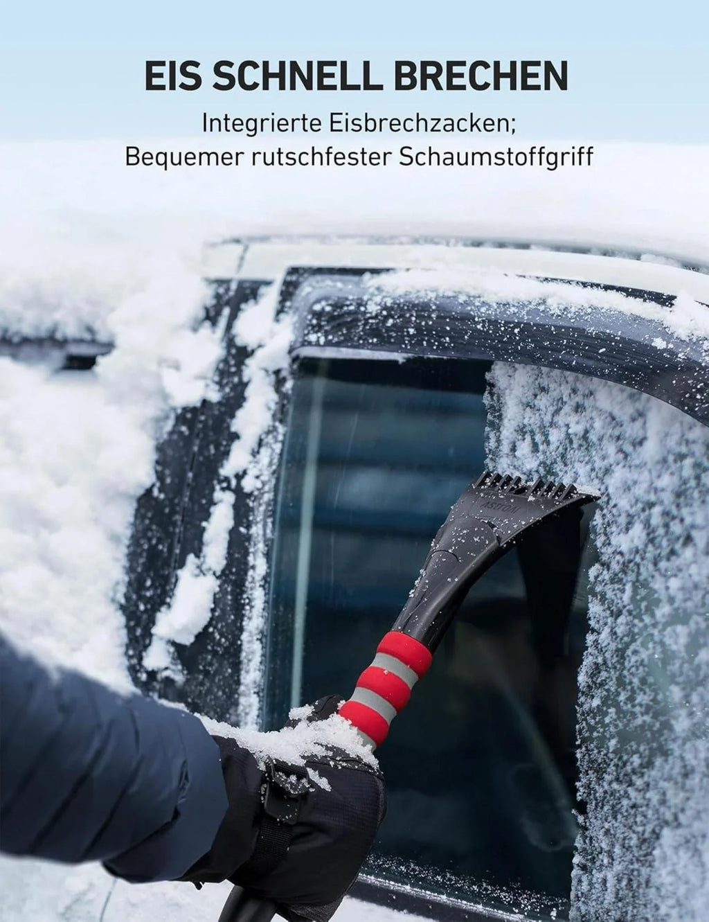 Winterliches Autozubehör zum Entfernen von Schnee und Eis